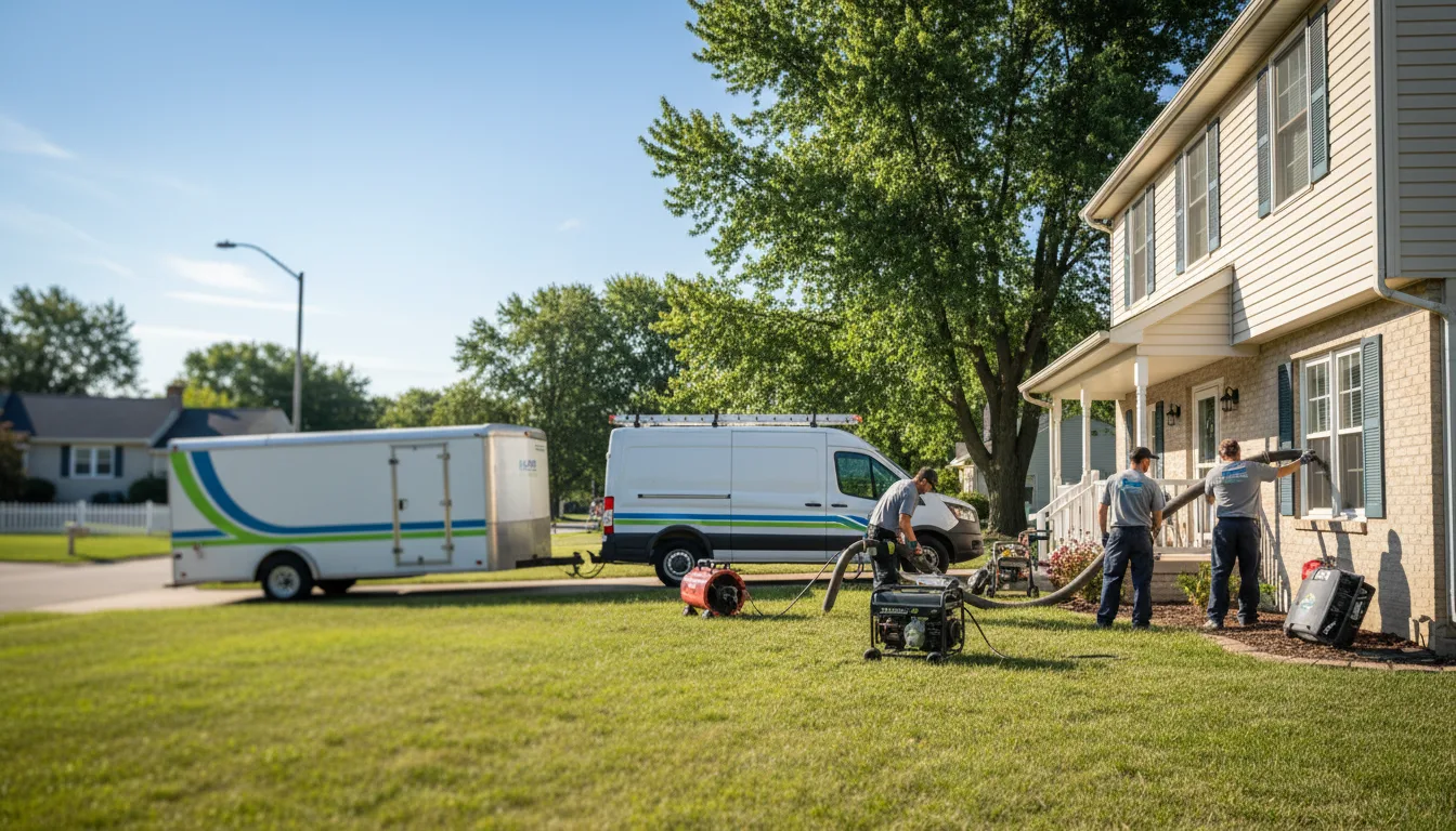 Flooded Basement Restoration And Cleanup With Repair in Krypton, KY near me